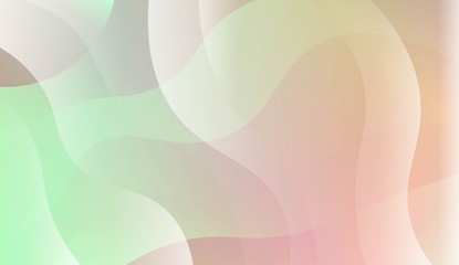 Wavy Background. For Your Design Wallpaper, Presentation, Banner, Flyer, Cover Page, Landing Page. Vector Illustration with Color Gradient.