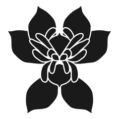 Decor succulent icon. Simple illustration of decor succulent vector icon for web design isolated on white background