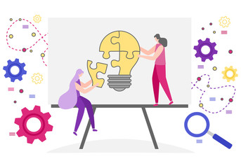 Teamwork cooperation partnership. Business concept