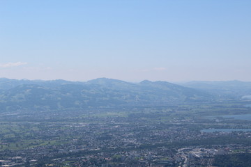 Pfänder, Bregenz (Austria): a somewhat misty view