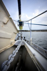 Fototapeta na wymiar anchor chain