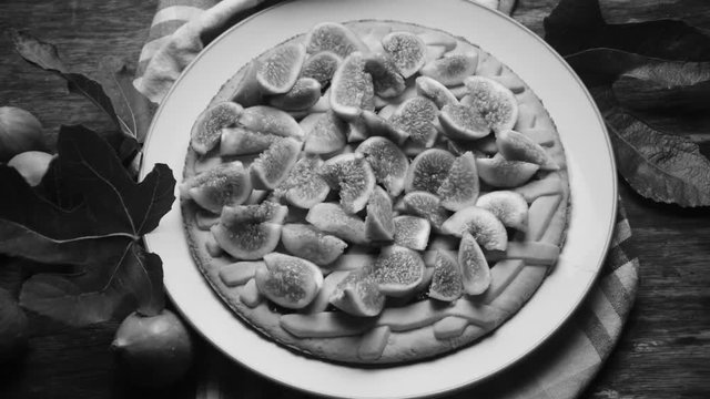 Ciasto figowe ft7108_0832 Crostata di fichi