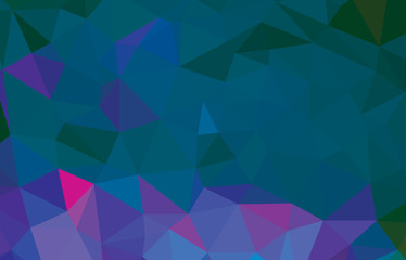 Fototapeta premium Abstract multicolor blue and purple background. Vector polygonal design illustrator