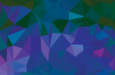 Abstract multicolor blue and purple background. Vector polygonal design illustrator