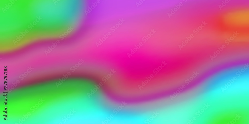 Poster color blend liquid abstract iridescent pattern background. vector holographic fluid colors blend bac