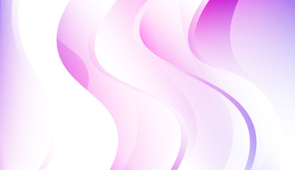 Wave Creative Background. For Business Presentation Wallpaper, Flyer, Cover. Colorful Vector Illustration.