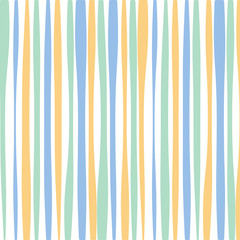 Colorful abstract lines pattern. Wavy background. Vector illustration, flat design