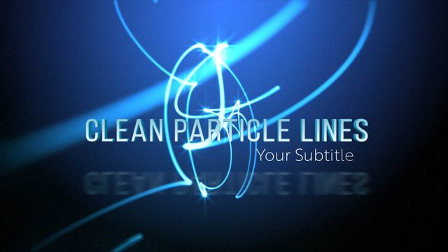 Clean Particle Lines