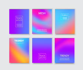 Abstract modern futuristic creative purple