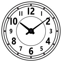 Clock icon. World time concept. Business background