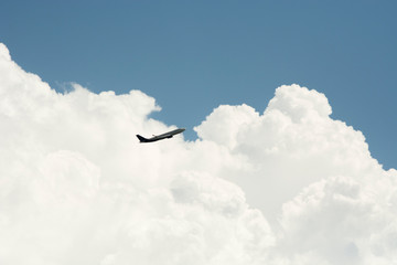 white clouds in the sky