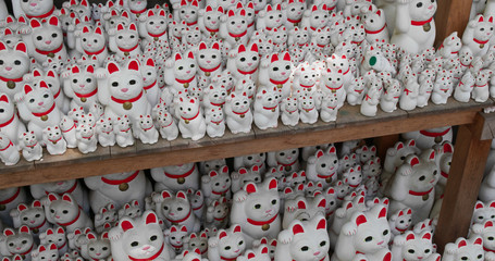 Traditional Japanese temple Gotokuji Shrine