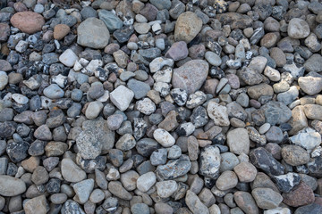 a grey stone as background
