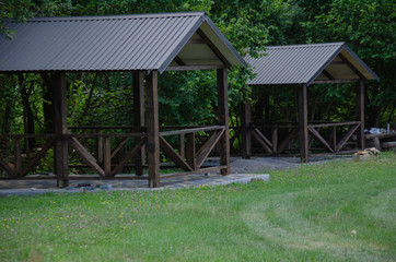 The image of masonry on the nature