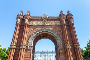 Arc de Triomf of Barcelona