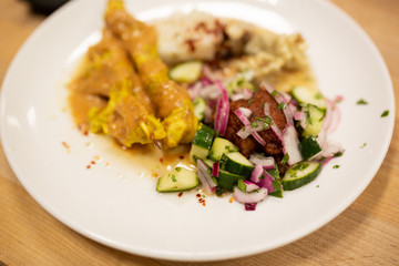 Thai Chicken Satay with Peanut Sauce