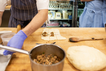 Meat Dumpling Preparation