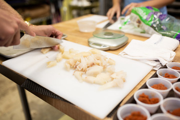 White Fish Preparation