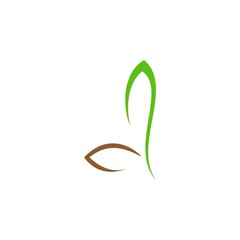 Obraz premium Coconut Tree logo design vector
