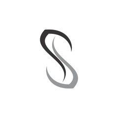 Letter S logo design vector