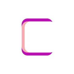 Letter C logo design vector