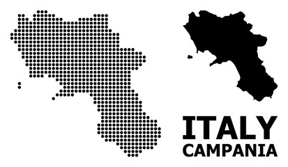 Pixel Pattern Map of Campania Region