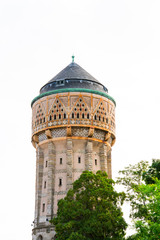 historical water tower, Chateau d'Eau.  Metz. France