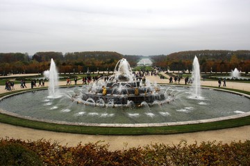 jets d'eau &agrave; Versailles