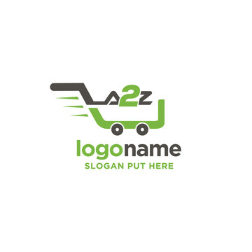 A2Z SHOP CART LOGO/IDENTITY DESIGN