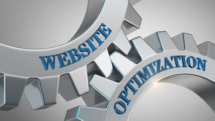 Website optimization concept