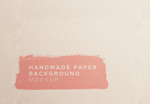 Handmade Paper Mockup