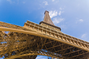 The Eiffel Tower in Paris, France