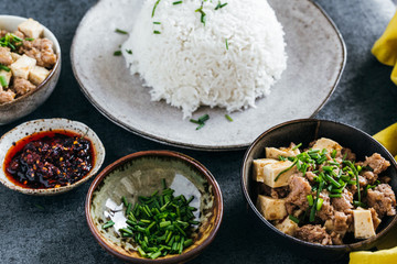 Mapo Tofu Dinner