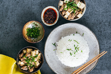 Mapo Tofu Dinner