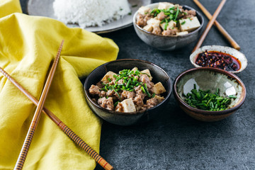Mapo Tofu Dinner