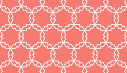 Red . abstract seamless geometries pattern. for wallpaper. design page fill. Vector illustration.