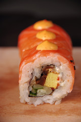 sushi on white plate