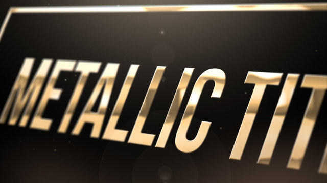 Metallic Titles