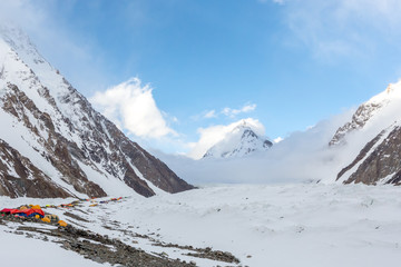 K2 mountain peak, second highest mountain in the world, K2 trek, Pakistan, Asia