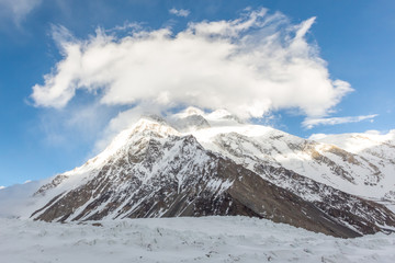 Sommet de la montagne K2, deuxième plus haute montagne du monde, randonnée K2, Pakistan, Asie