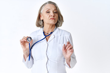 young doctor with stethoscope