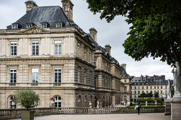 Senado en el palacio de los Jardines de Luxembourg, París