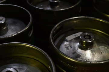 industrial interior of an old factory