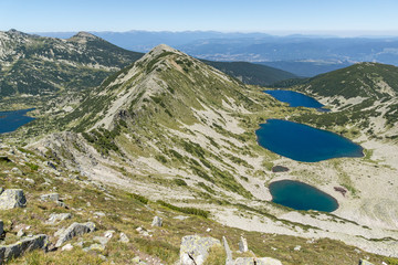 View from Dzhano peak, Pirin Mountain, Bulgaria