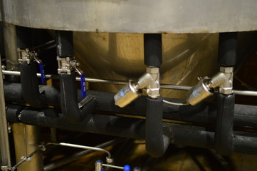 industrial interior of an old factory