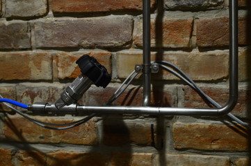 industrial interior of an old factory