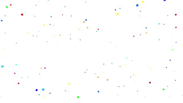 Simple colrful dot background