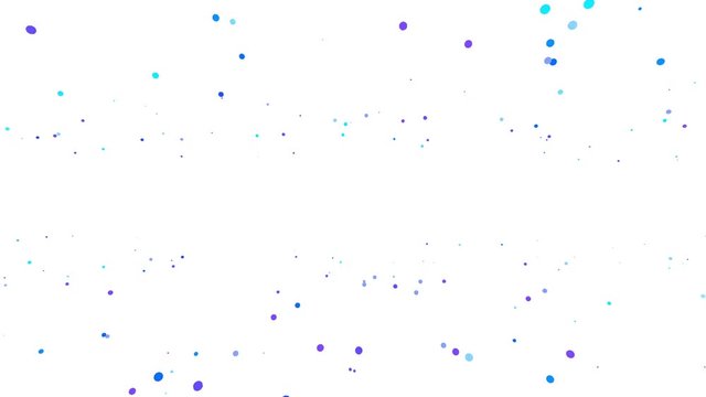 Simple colrful dot background