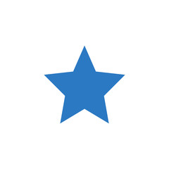 Star related vector glyph icon. Isolated on white background. Vector illustration.