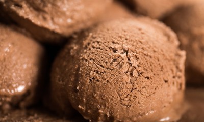 Chocolate Ice Cream Scoops